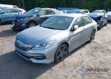 2017 Honda Accord Sport Se from USA, damaged, VIN 1HGCR2F18HA042325